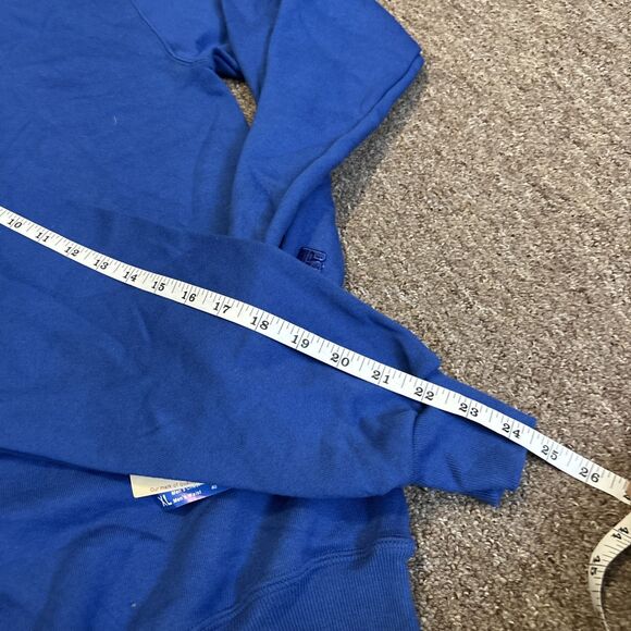 Russell Athletic Sweater Mens XL 80s Vintage Deadstock Made USA Blue Sweatshirt - Picture 4 of 11